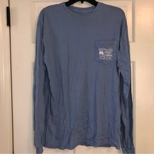 Southern fried cotton long sleeve tshirt